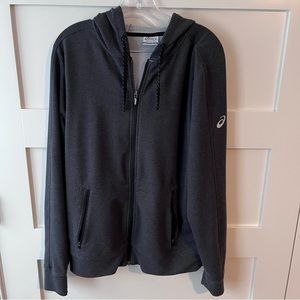 Men's Asics Lightweight Full Zip Hoodie Sweatshirt - Size M